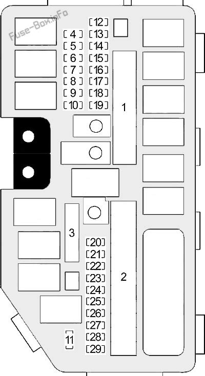 2012 civic interior fuse box diagram 